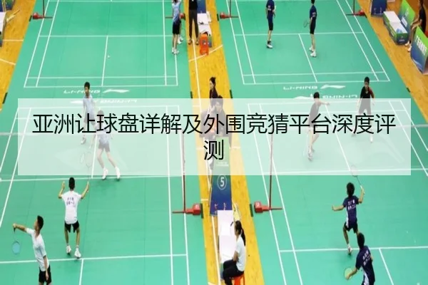 亚洲让球盘详解及外围竞猜平台深度评测